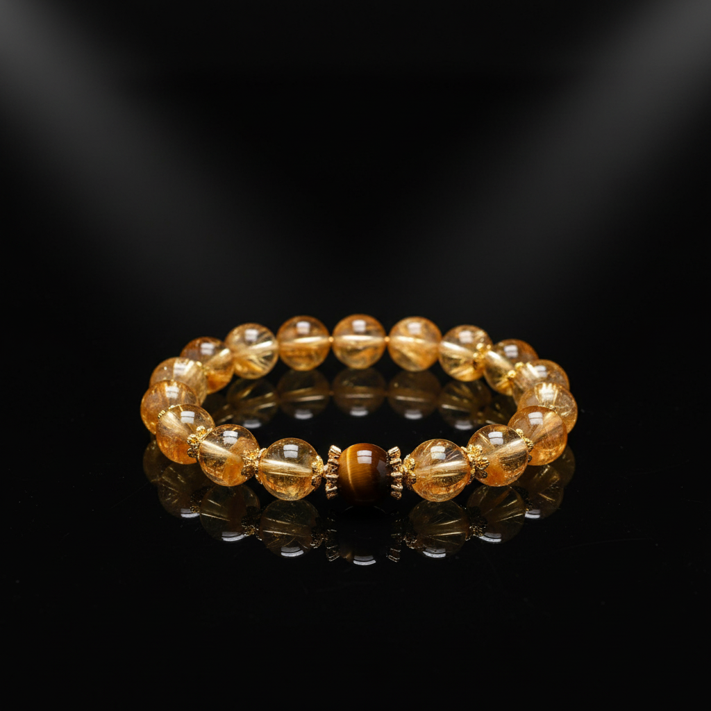 The Daily Gold Citrine Bracelet