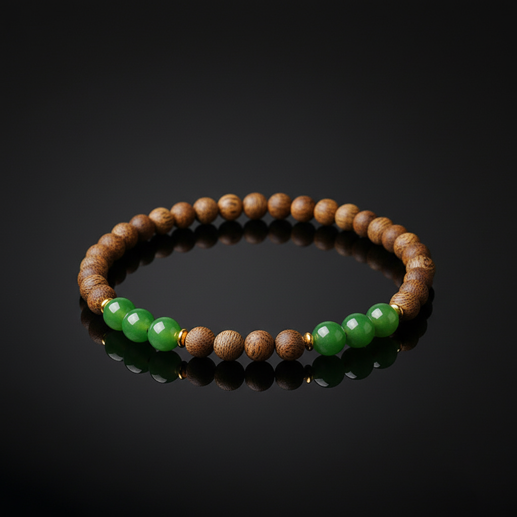 The Sacred Agarwood Prayer Bead Bracelet