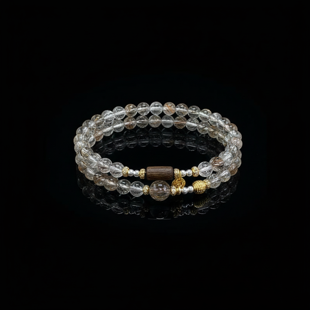 The Black Gold Super Seven Radiance Bracelet