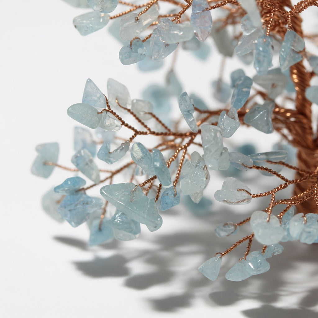 The Aquamarine Serenity Tree - detail