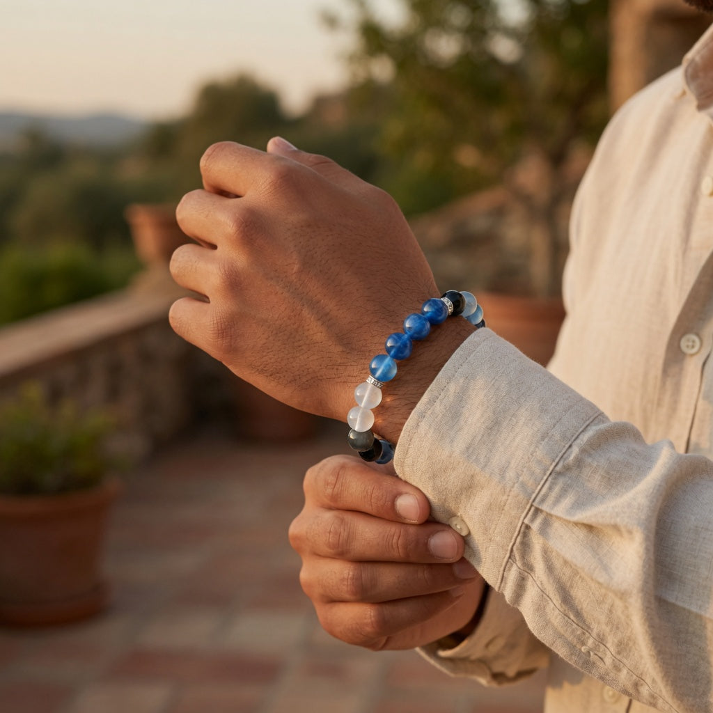 The Five Elements Flow Bracelet - worn by him