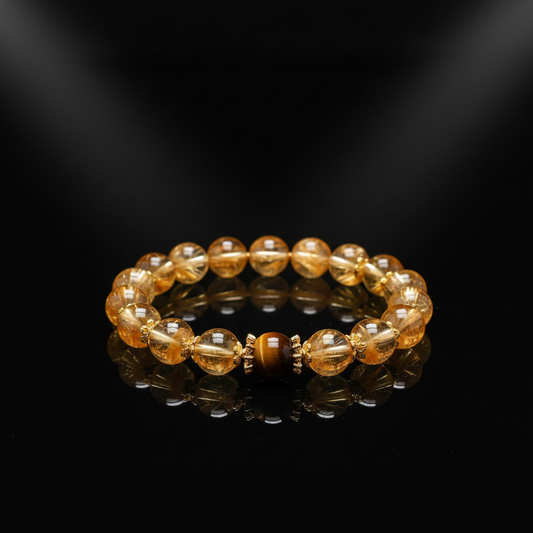 The Daily Gold Citrine Bracelet