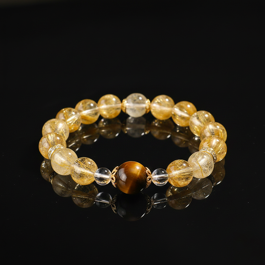 The Golden Pagoda Wealth-Magnet Bracelet