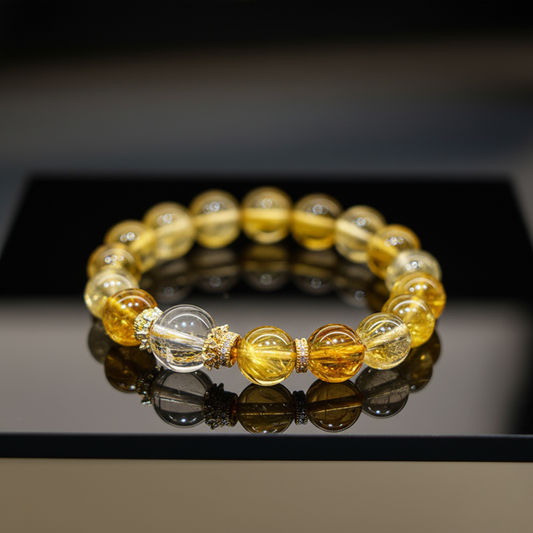 The Golden Pagoda Citrine Bracelet