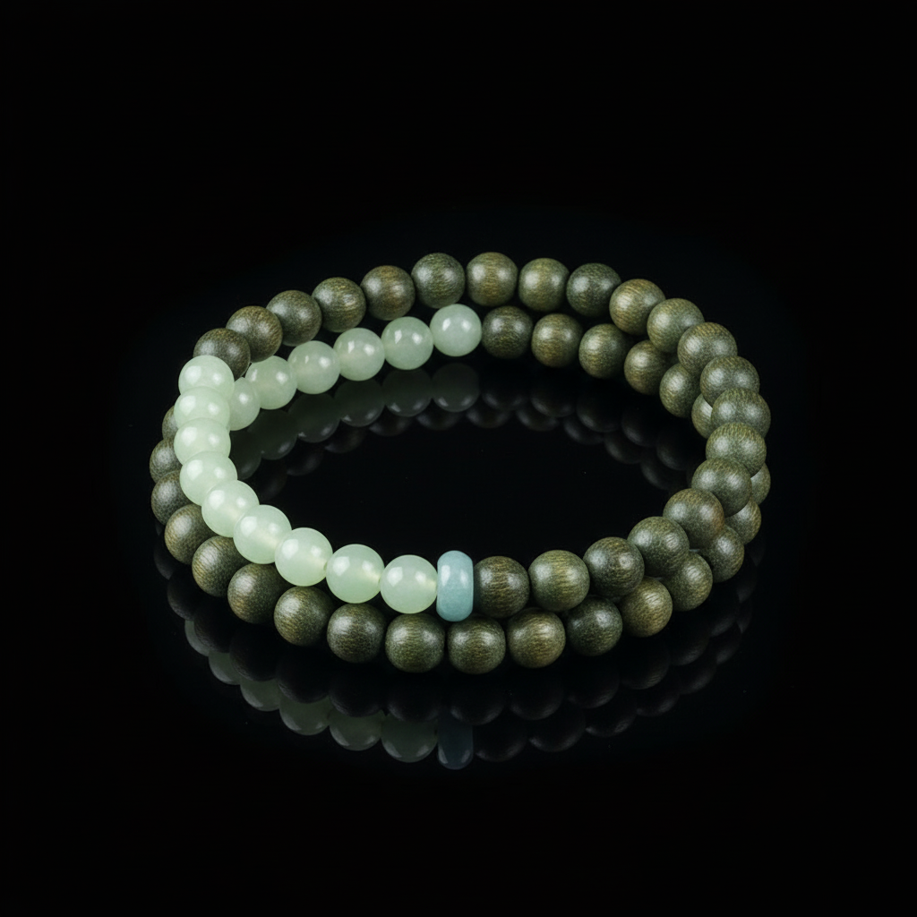 The Verdant Wood Five Elements Bracelet