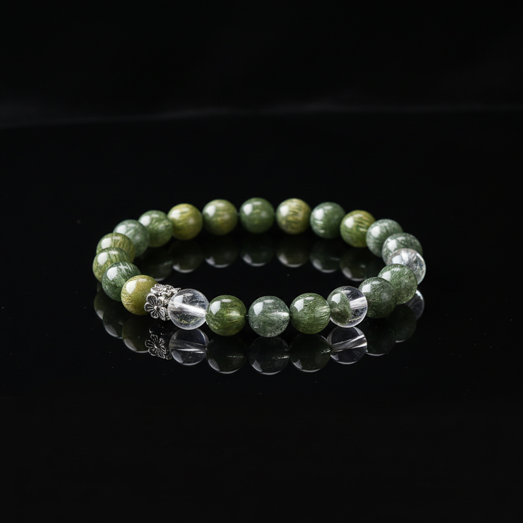 The Green Sandalwood & Abundance Bowl Bracelet