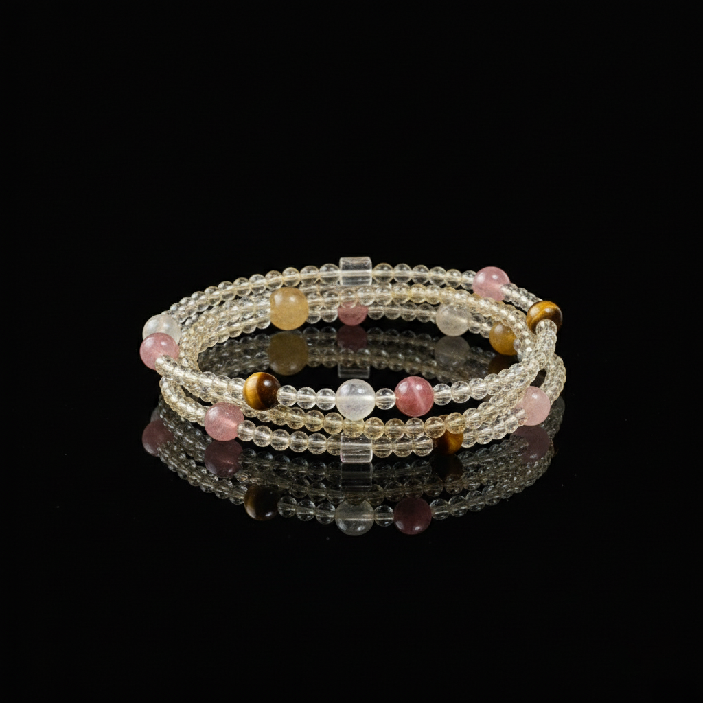 The Citrine Trinity Multi-Wrap Bracelet
