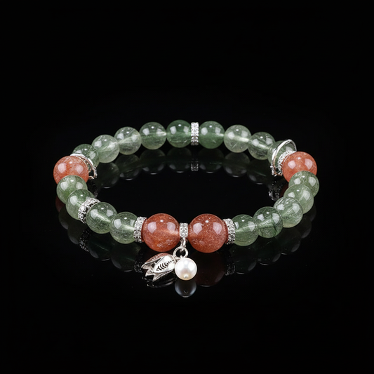 The Verdant Growth Passion Pearl Bracelet