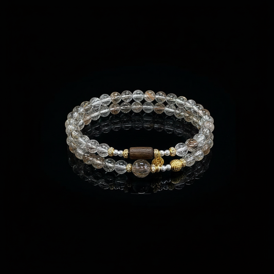 The Black Gold Super Seven Radiance Bracelet