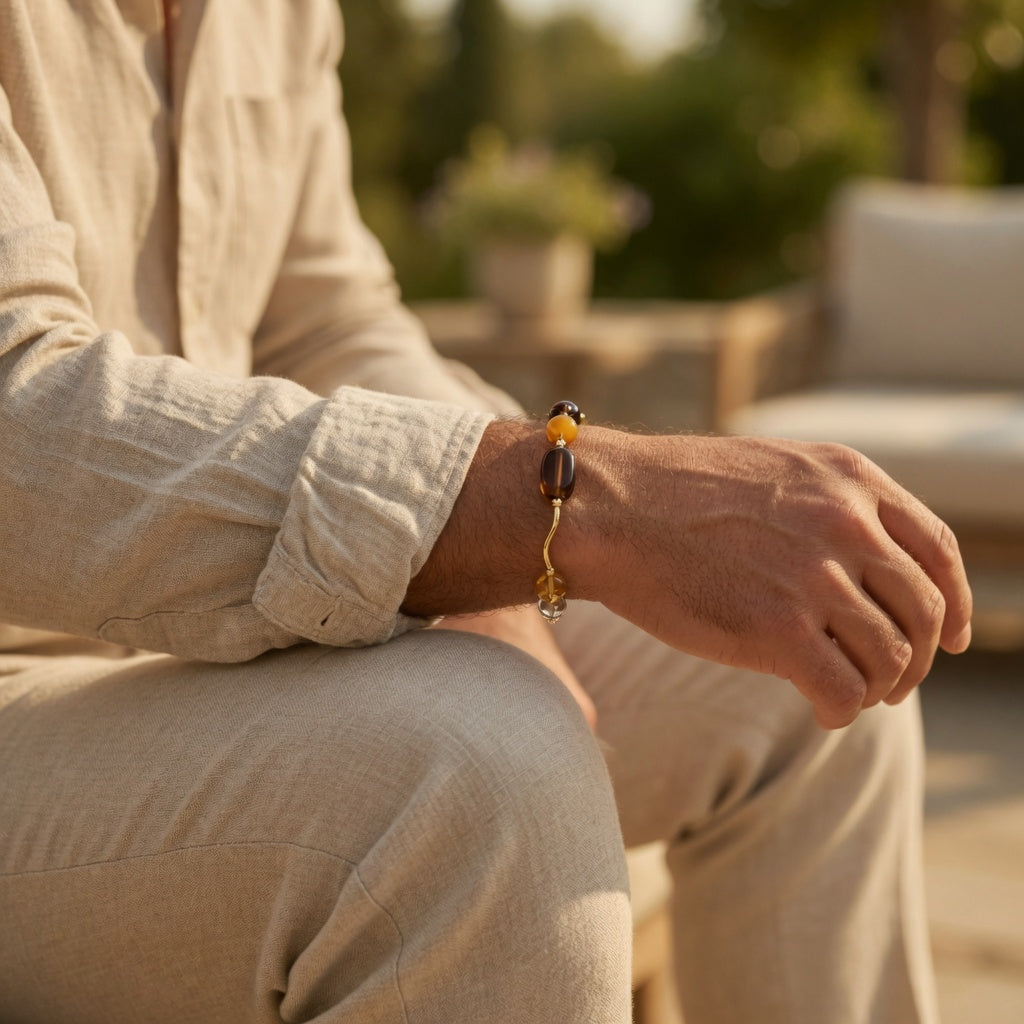 The Saturn Orbit Bracelet - worn by him