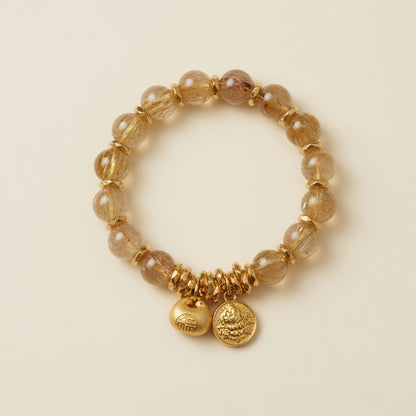 The Laughing Wealth God Bracelet - front view