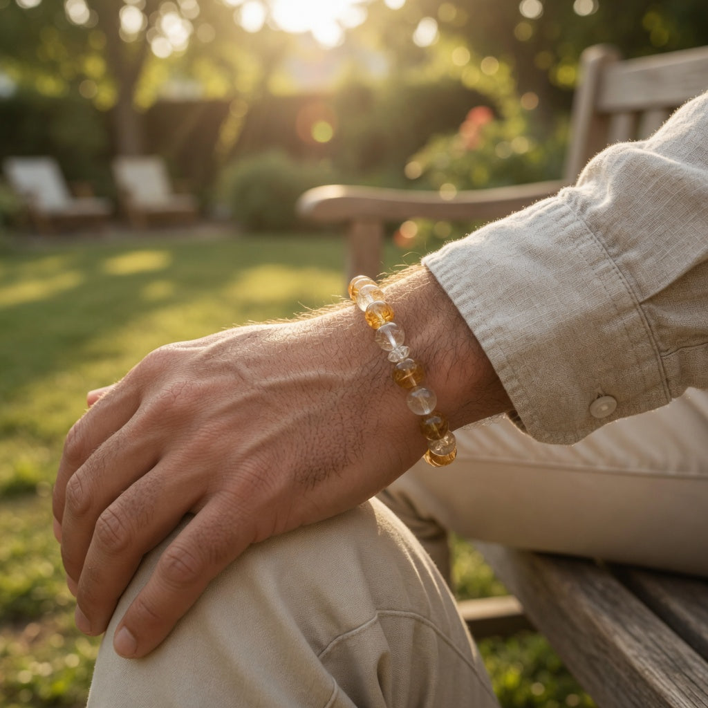 The Little Treasury Bracelet - worn by him