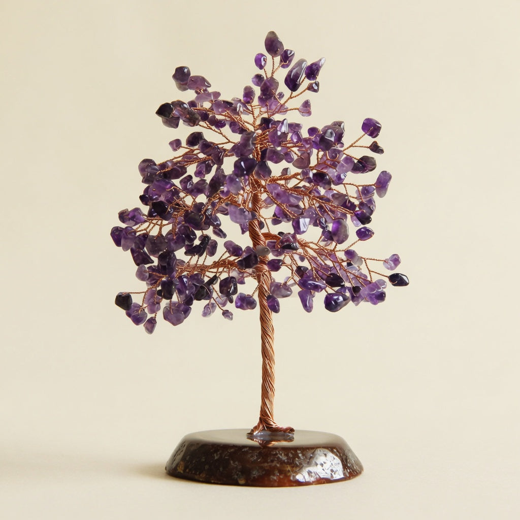 The Amethyst Wisdom Tree - back view