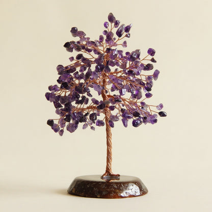 The Amethyst Wisdom Tree - back view