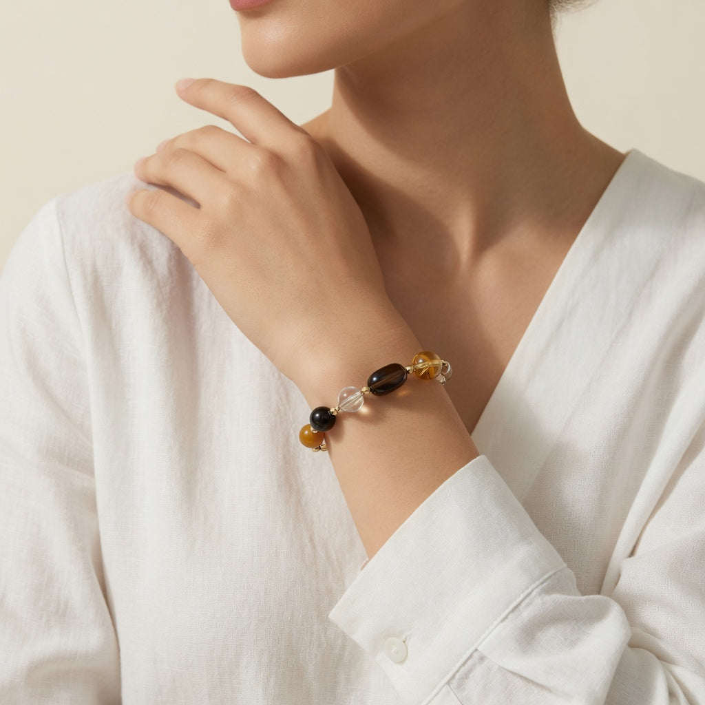 The Saturn Orbit Bracelet - worn by her