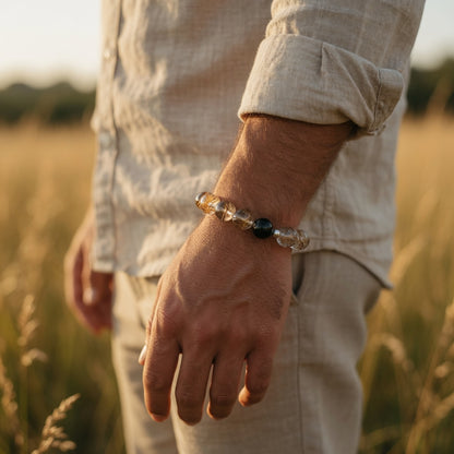 The Midnight Fortune Bracelet - worn by him