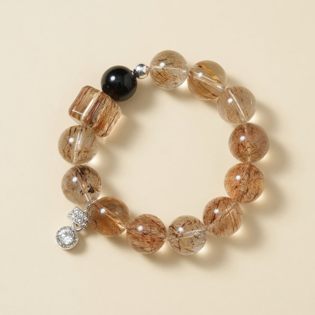 The Midnight Fortune Bracelet - front view