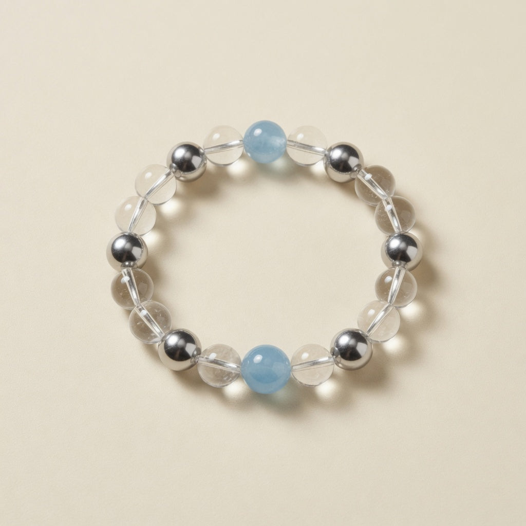 The Sky & Ice Bracelet - front view