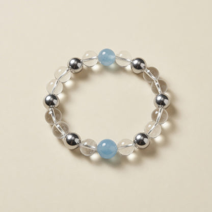 The Sky & Ice Bracelet - front view