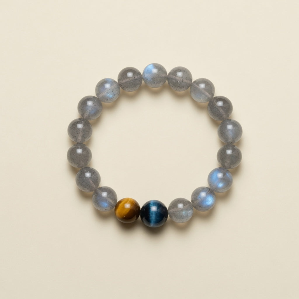 The Grey Moonlight Bracelet - front view