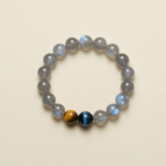 The Grey Moonlight Bracelet - front view