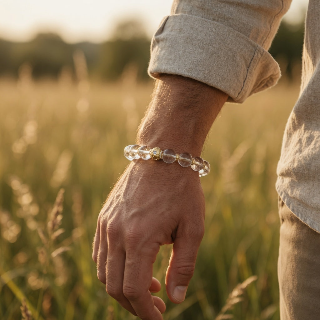 The Starlight Passage Bracelet - worn by him