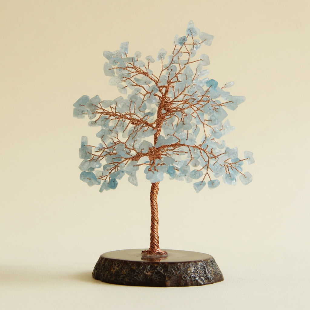 The Aquamarine Serenity Tree - back view
