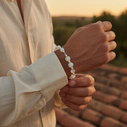 The White Phantom Bracelet - worn by him
