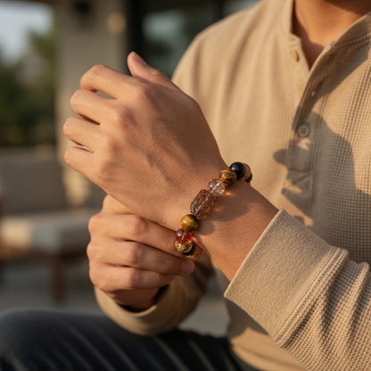 The Treasure Trove Bracelet - worn by him