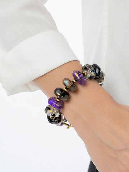 The Black Gold Overlord Bracelet - women's model
