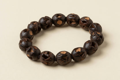 The Aged Coconut Wenwan Bracelet - front