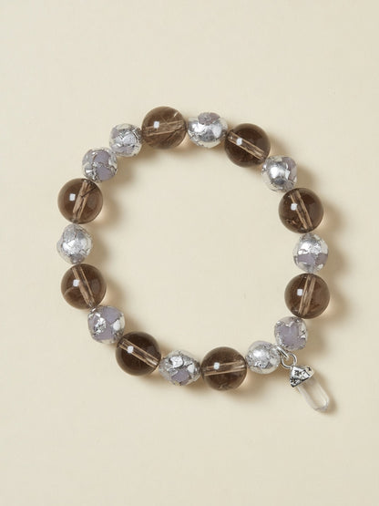 The Clean Smoky Quartz Bracelet - front