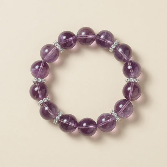 The Scholar's Amethyst Bracelet