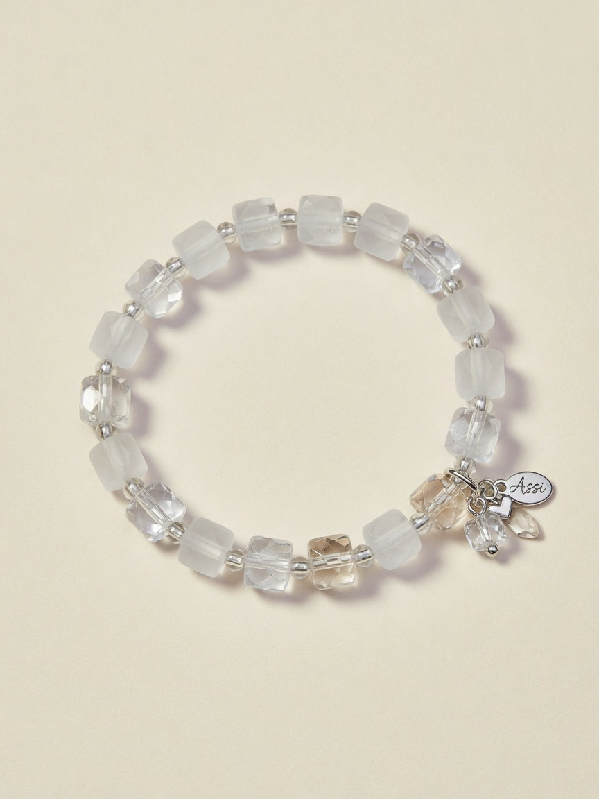 The Frosted Assi Quartz Bracelet - front