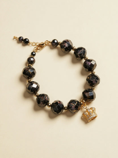 The Black Gold Overlord Bracelet - front