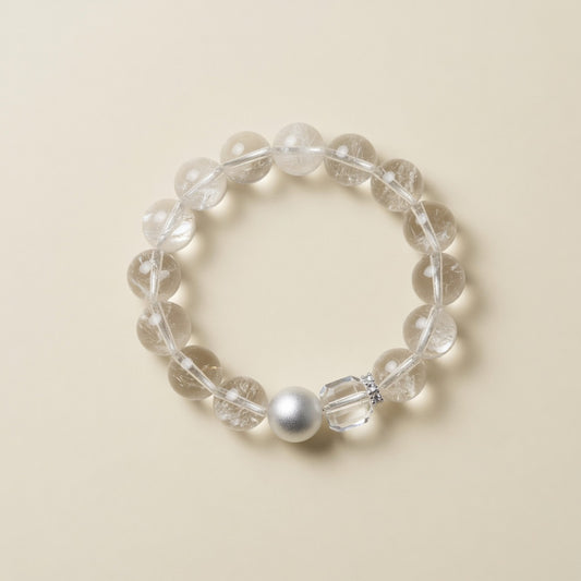 The Frosted Cube Bracelet