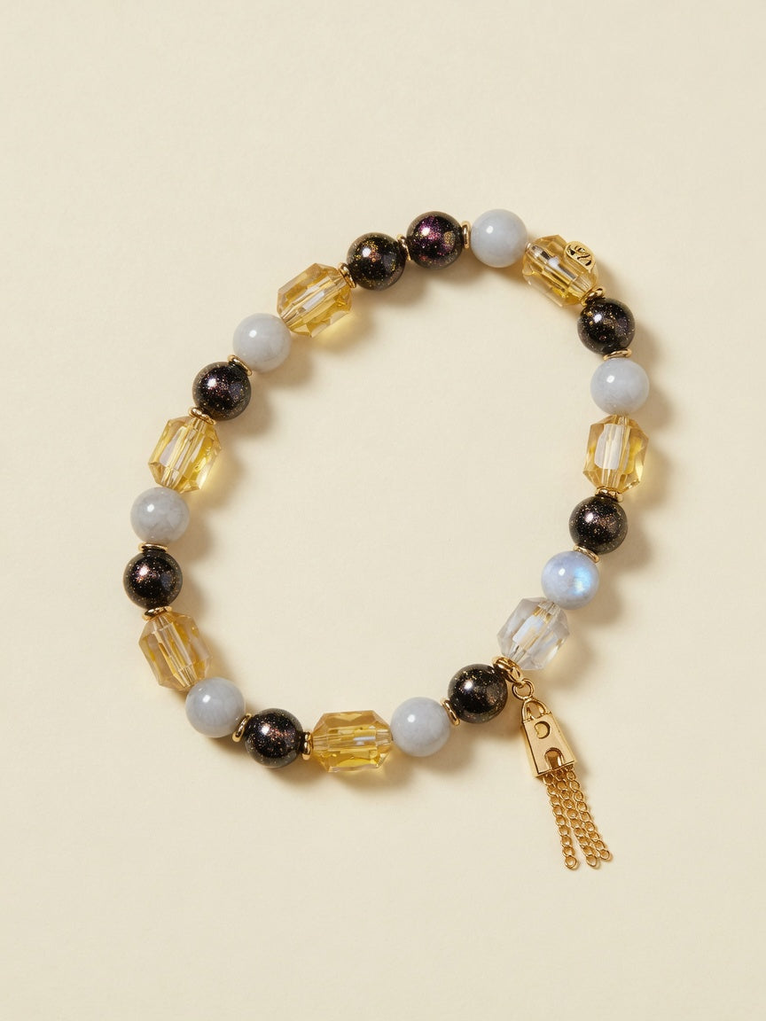 The Golden Tower & Moonlight Bracelet - front