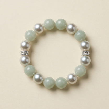 The Moonlight Goddess Bracelet, one of two pieces in the Water Element Pair
