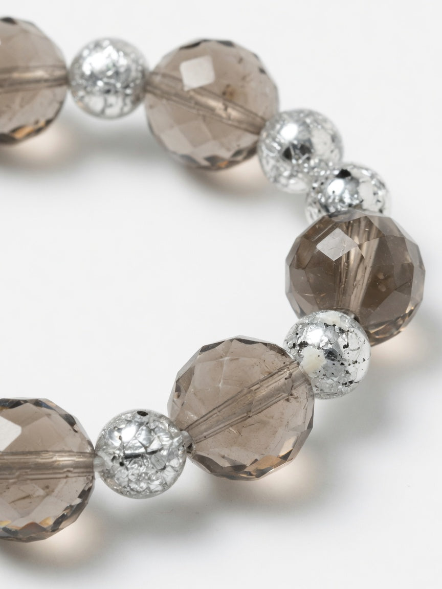 The Clean Smoky Quartz Bracelet - close-up