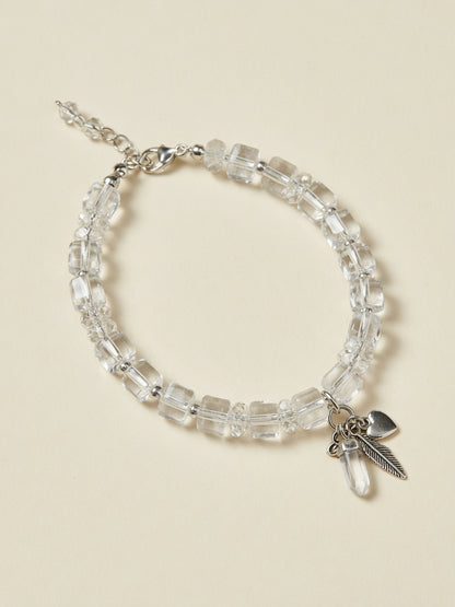 The Frosted Cube Bracelet - front