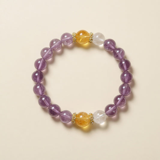 The Nine Flames Amethyst Bracelet