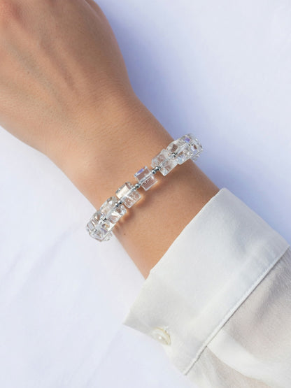 The Frosted Cube Bracelet - women's model