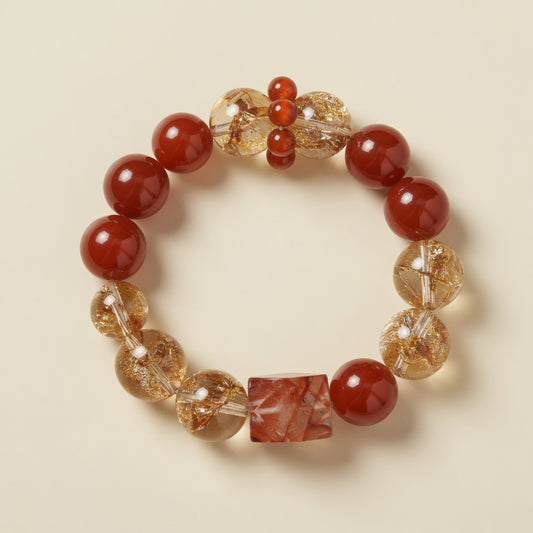 The Nanhong Agate Treasure Bracelet